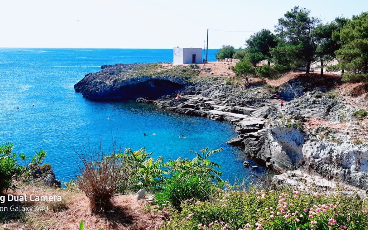 La baia di Porto Badisco